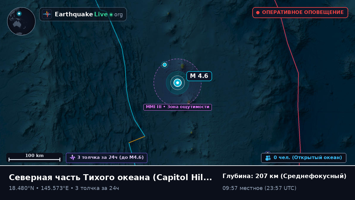 Северная часть Тихого океана (Northern Mariana Islands)