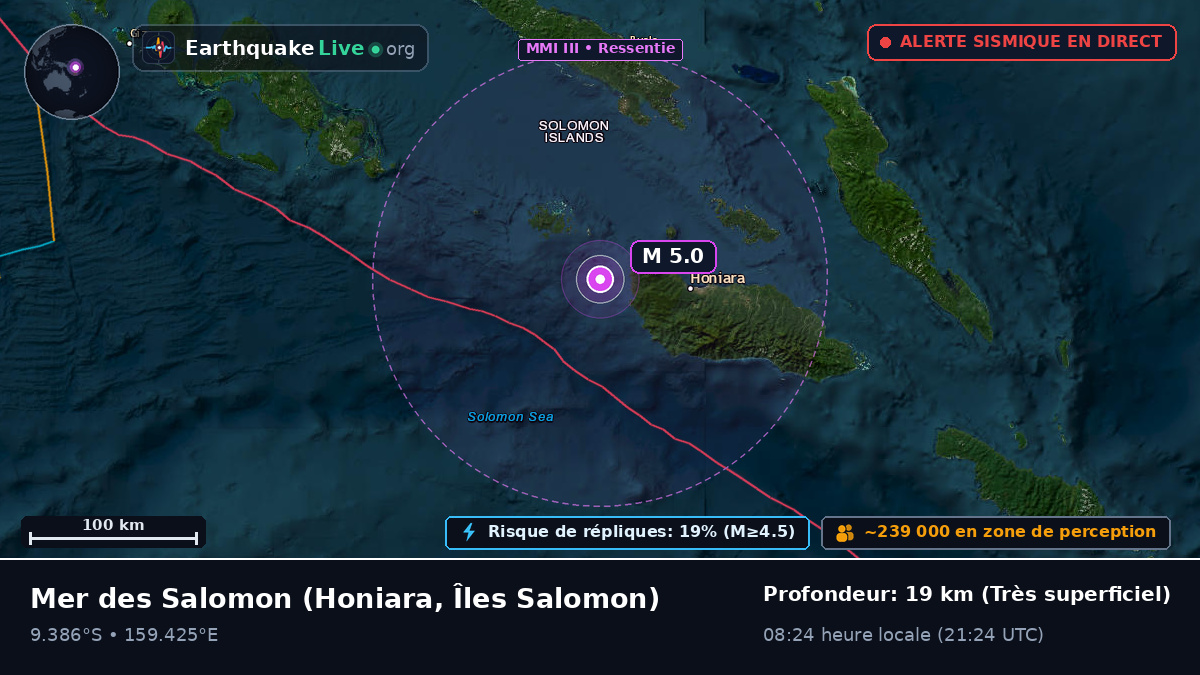 Mer des Salomon (Îles Salomon)