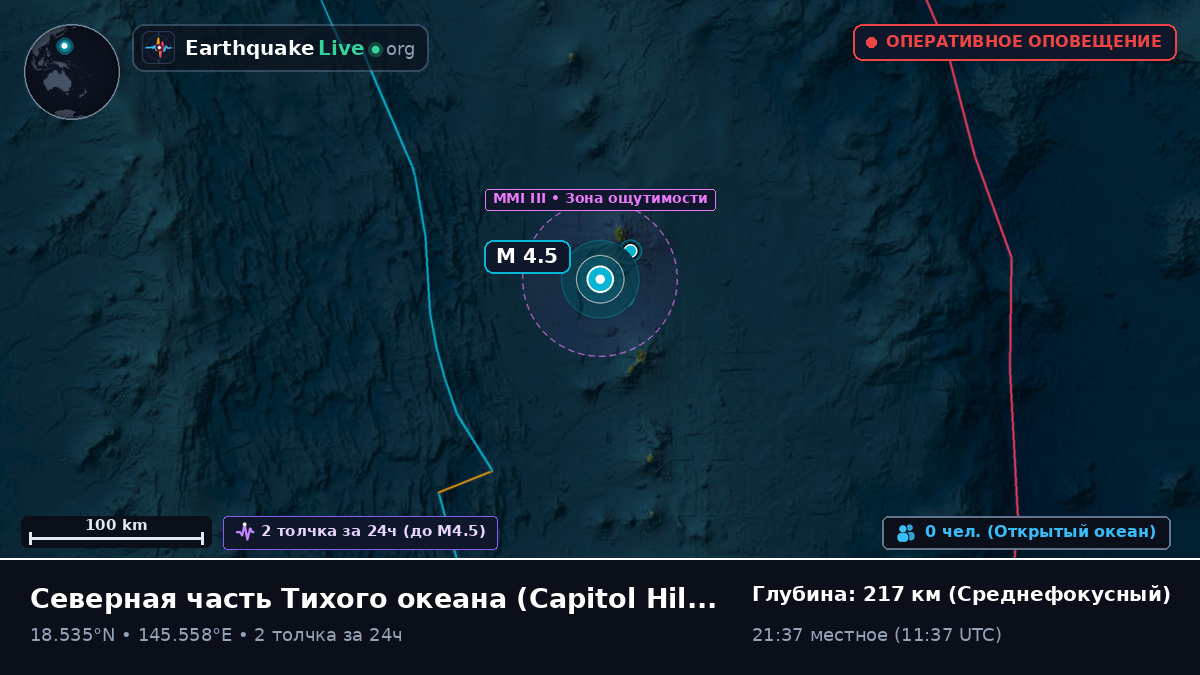 Северная часть Тихого океана (Northern Mariana Islands)