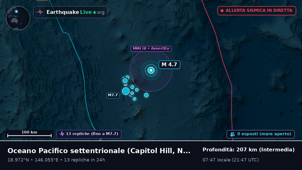 Oceano Pacifico settentrionale (Northern Mariana Islands)