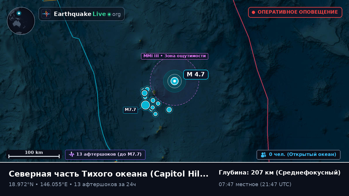 Северная часть Тихого океана (Northern Mariana Islands)