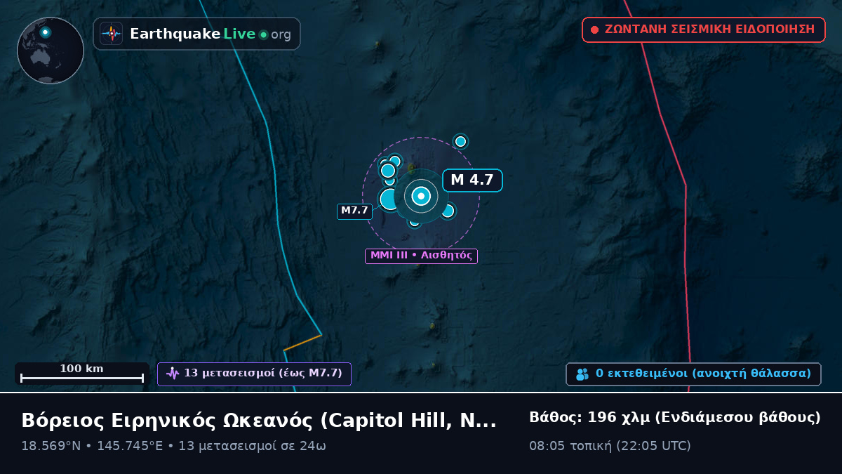 Βόρειος Ειρηνικός Ωκεανός (Northern Mariana Islands)