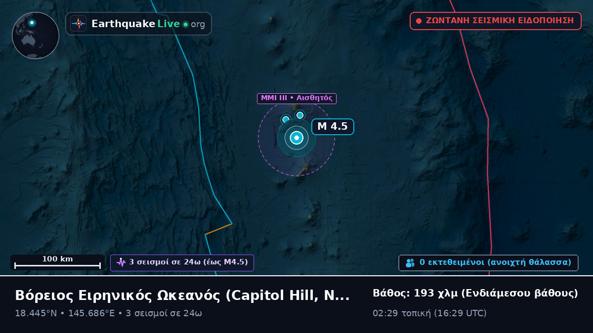 Βόρειος Ειρηνικός Ωκεανός (Northern Mariana Islands)