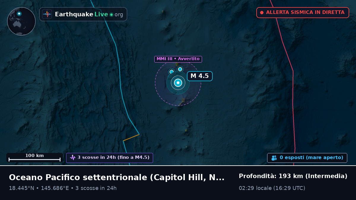 Oceano Pacifico settentrionale (Northern Mariana Islands)