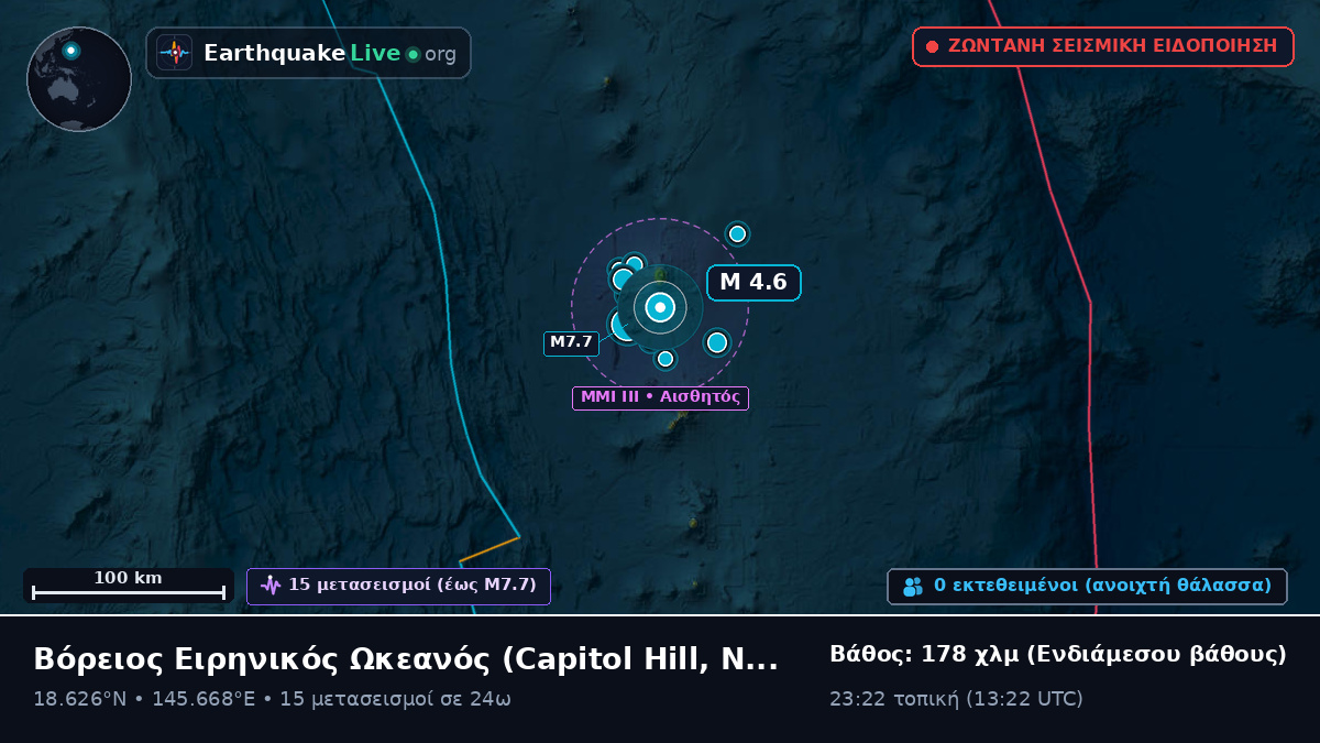 Βόρειος Ειρηνικός Ωκεανός (Northern Mariana Islands)