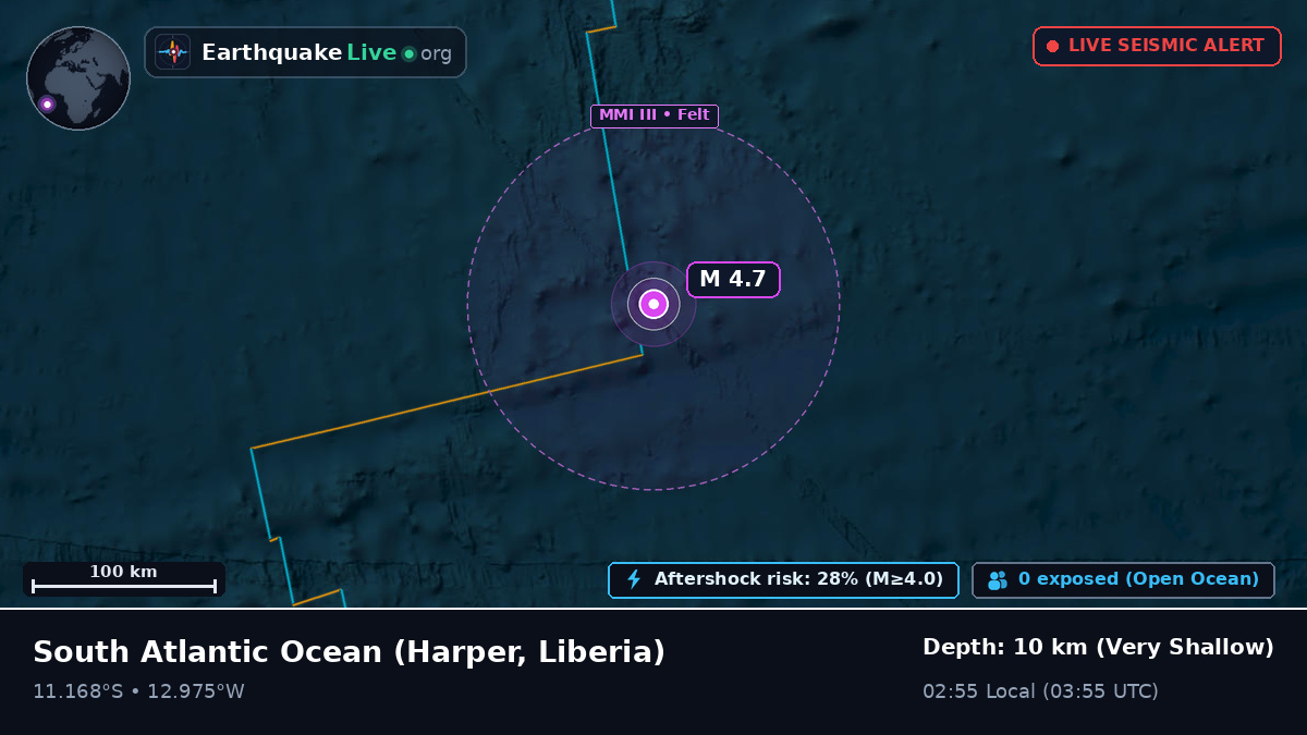 South Atlantic Ocean (Liberia)