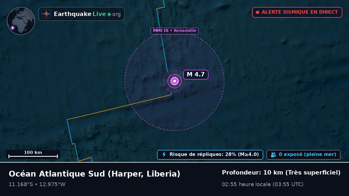 Océan Atlantique Sud (Liberia)