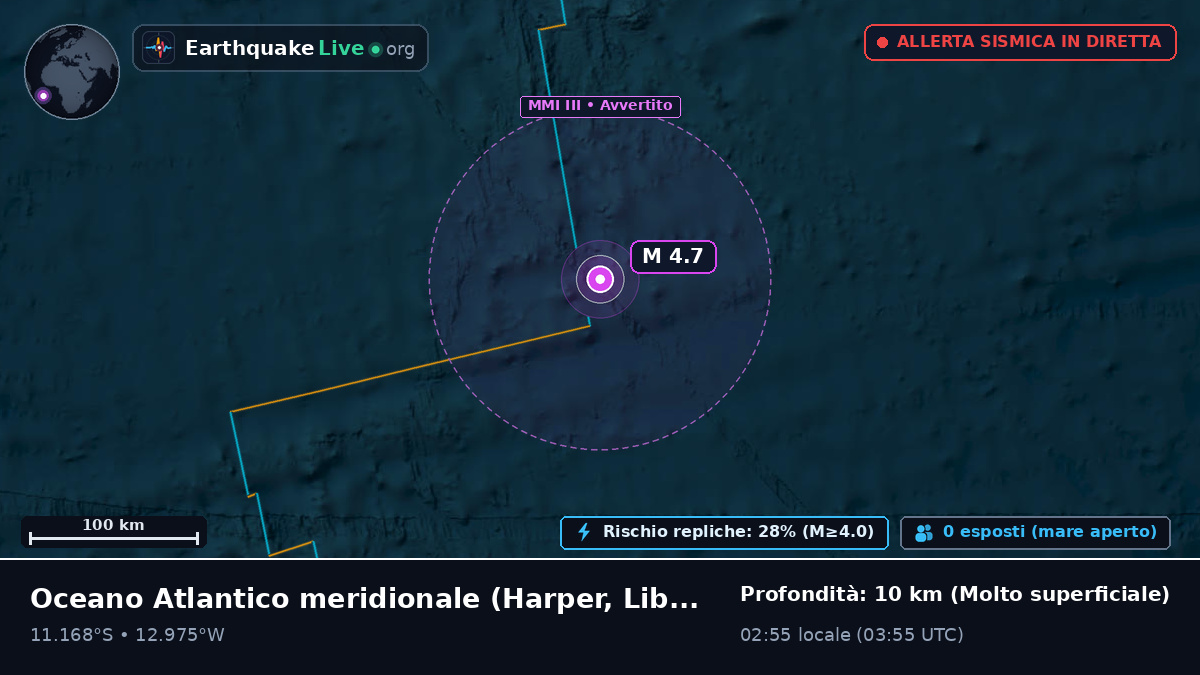 Oceano Atlantico meridionale (Liberia)