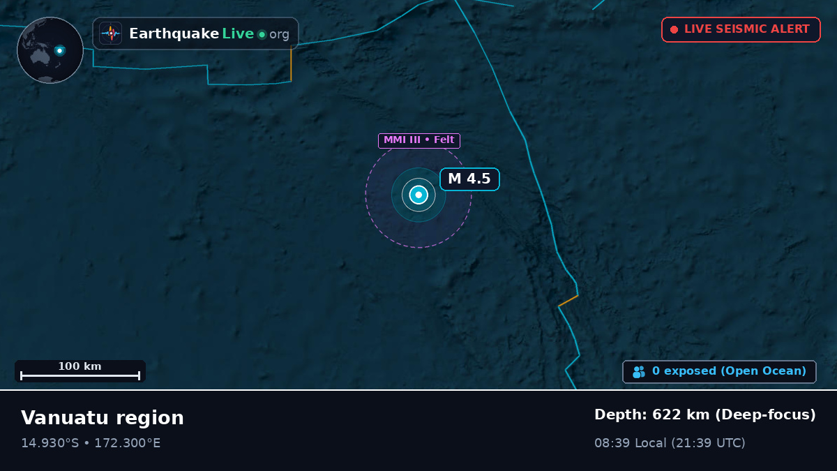 South Pacific Ocean (Vanuatu)