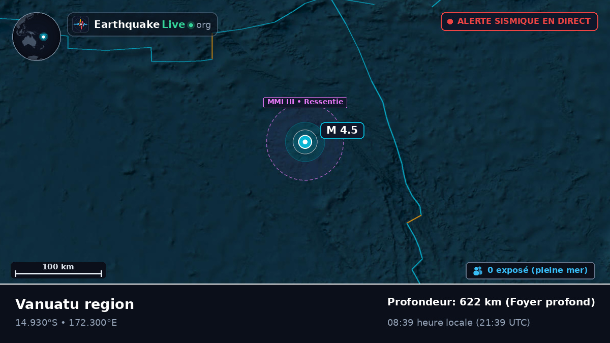 Océan Pacifique Sud (Vanuatu)