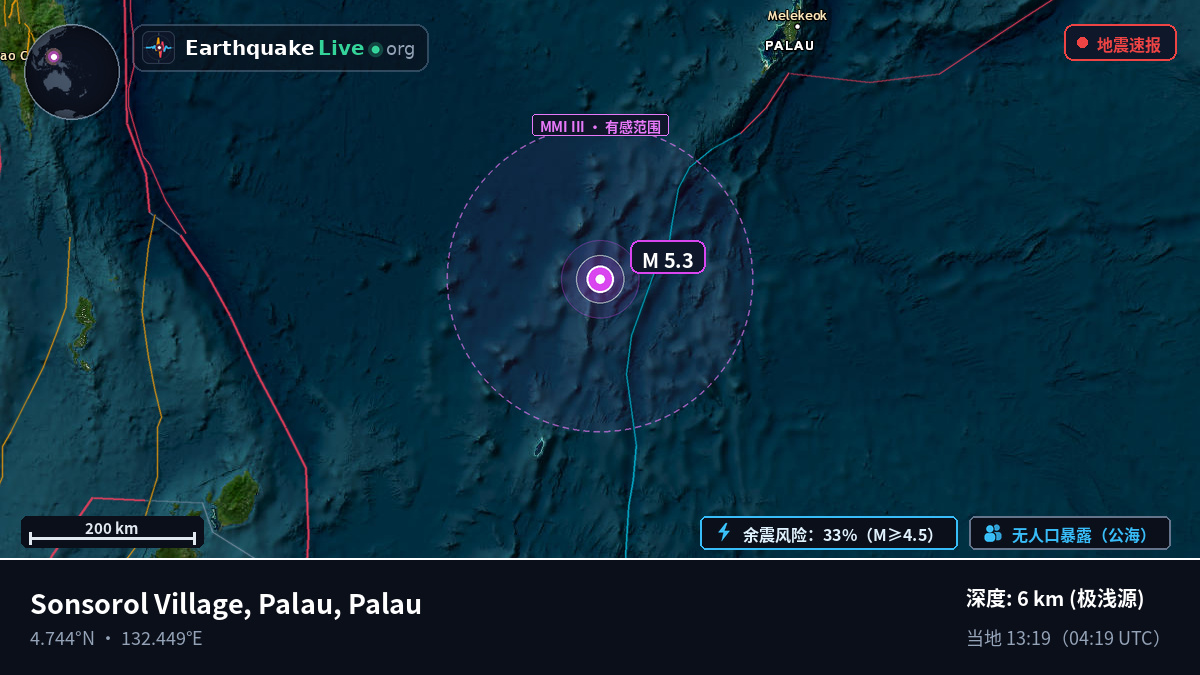 北太平洋 (Palau)