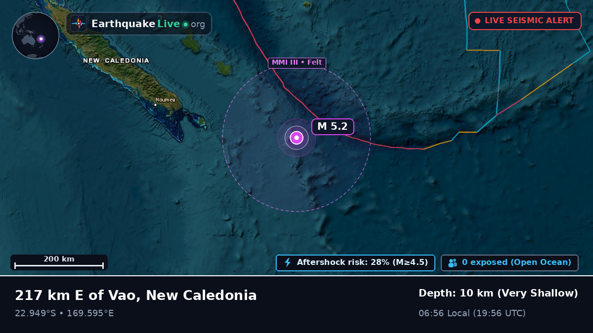 South Pacific Ocean (New Caledonia)