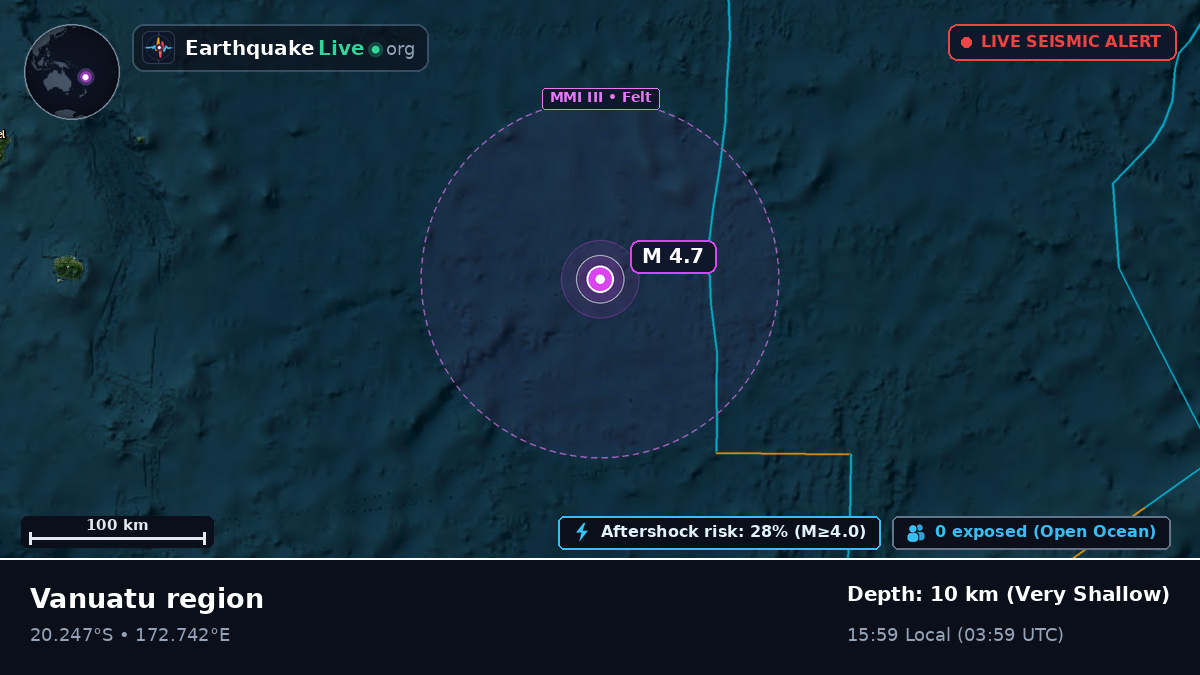 South Pacific Ocean (Vanuatu)