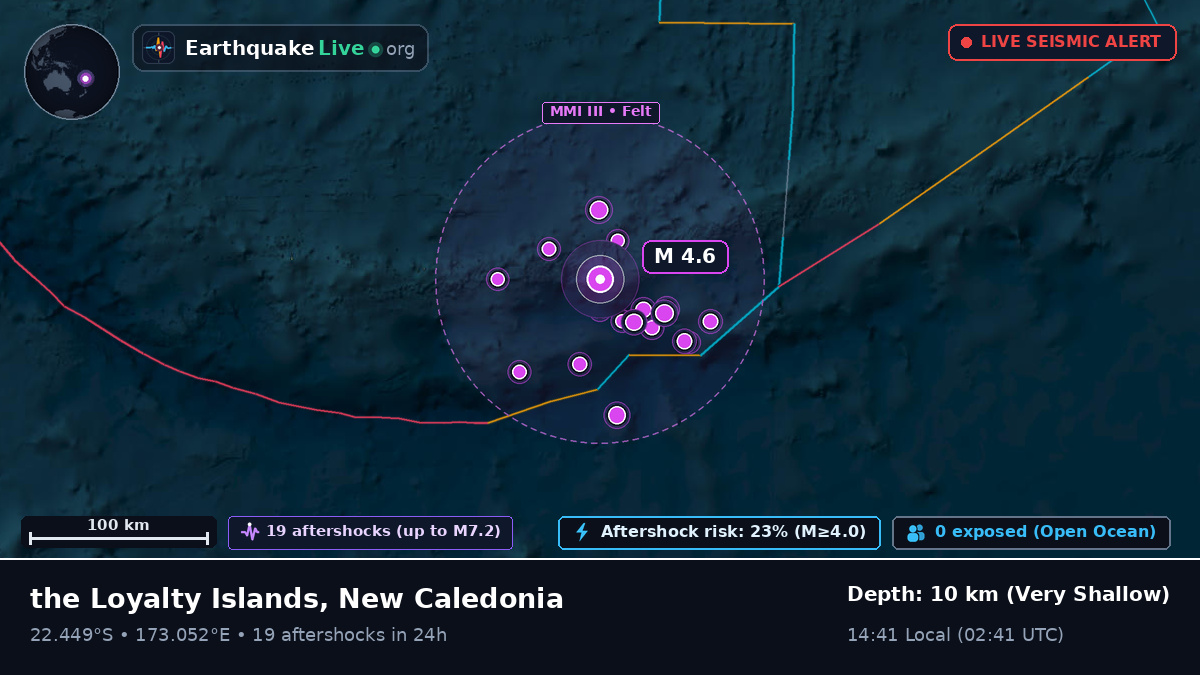 South Pacific Ocean (New Caledonia)