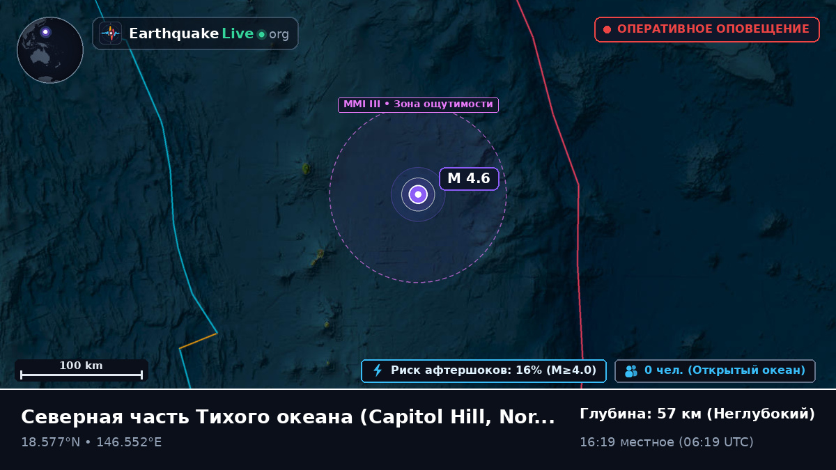 Северная часть Тихого океана (Northern Mariana Islands)