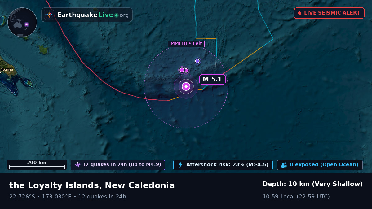 South Pacific Ocean (New Caledonia)
