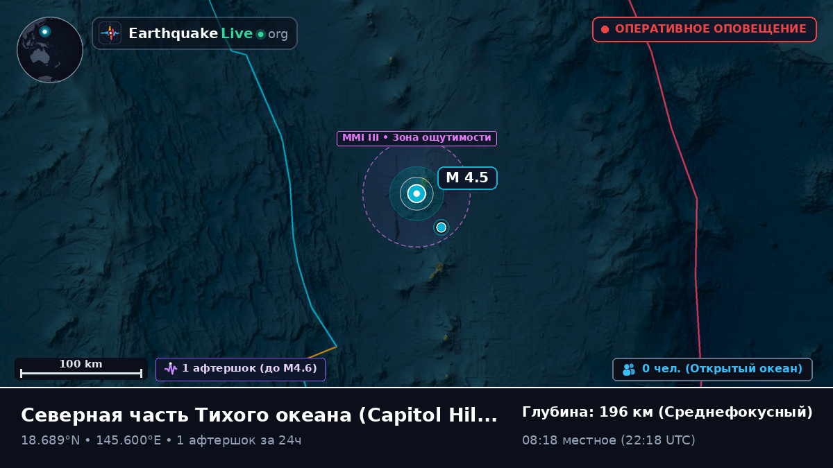 Северная часть Тихого океана (Northern Mariana Islands)