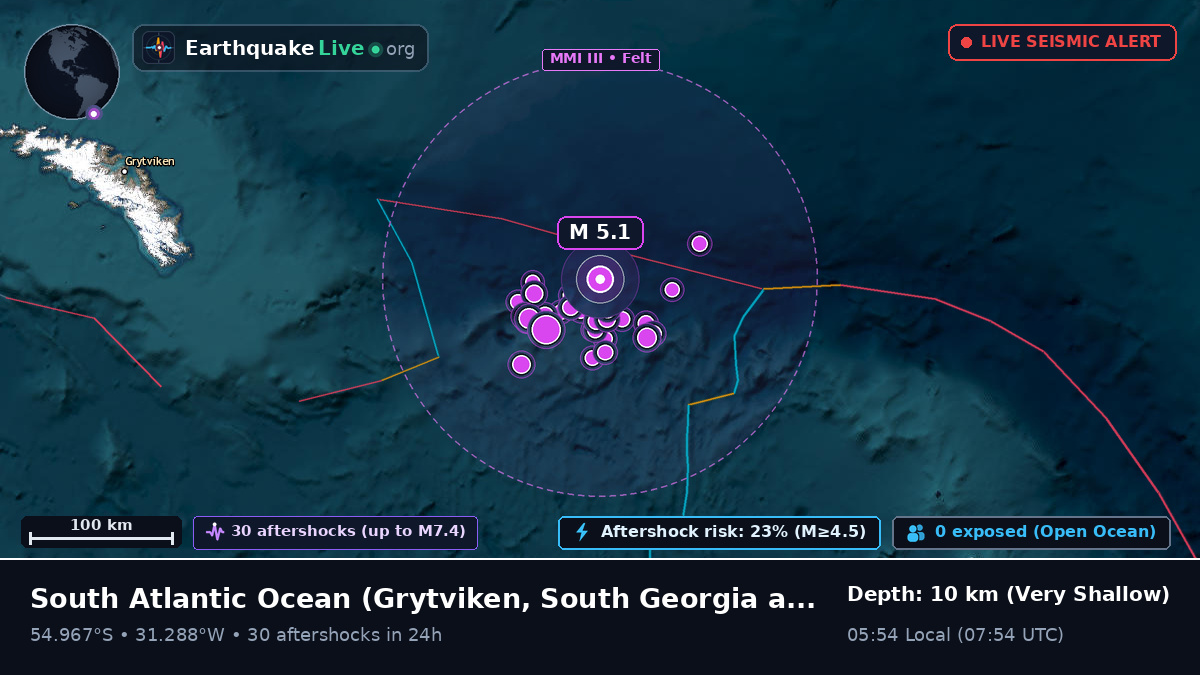 South Atlantic Ocean (South Georgia and the Islands)