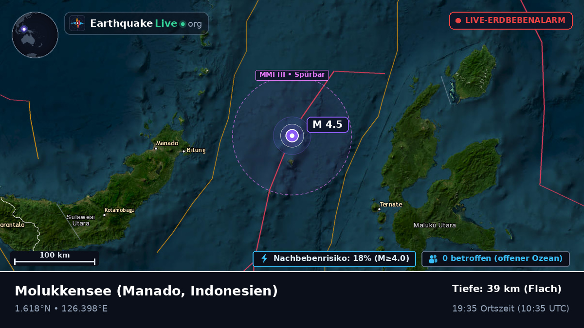 Molukkensee (Indonesien)