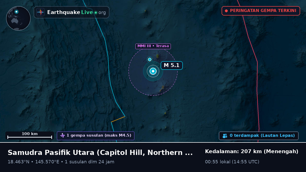 Samudra Pasifik Utara (Northern Mariana Islands)