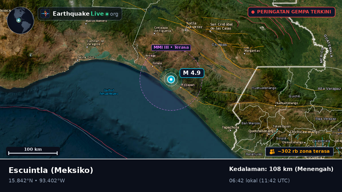 Chiapas, Meksiko