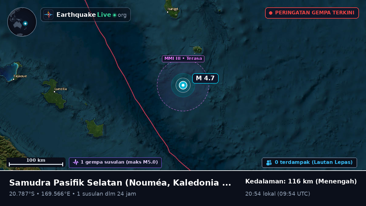 Samudra Pasifik Selatan (Kaledonia Baru)
