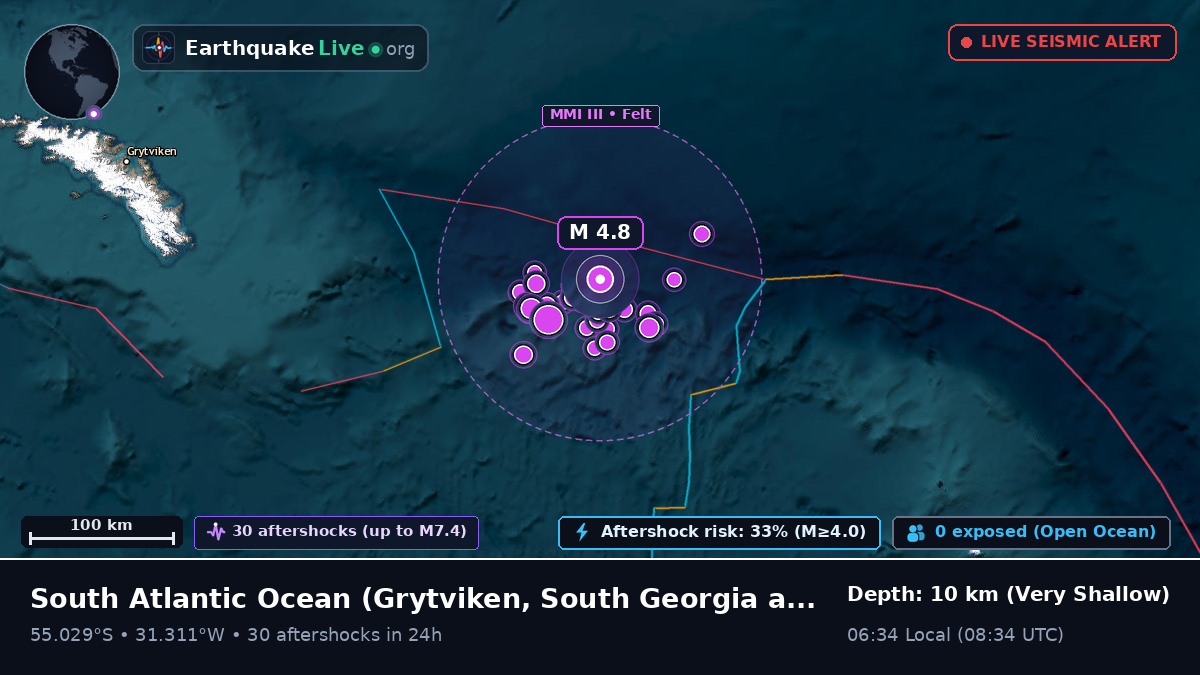 South Atlantic Ocean (South Georgia and the Islands)