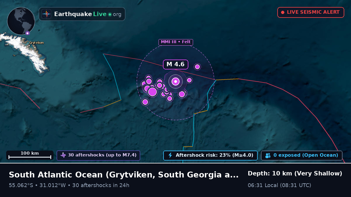 South Atlantic Ocean (South Georgia and the Islands)