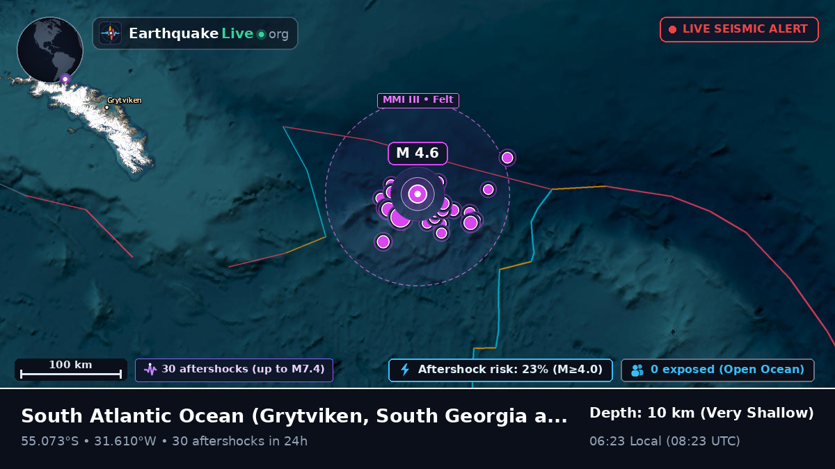 South Atlantic Ocean (South Georgia and the Islands)