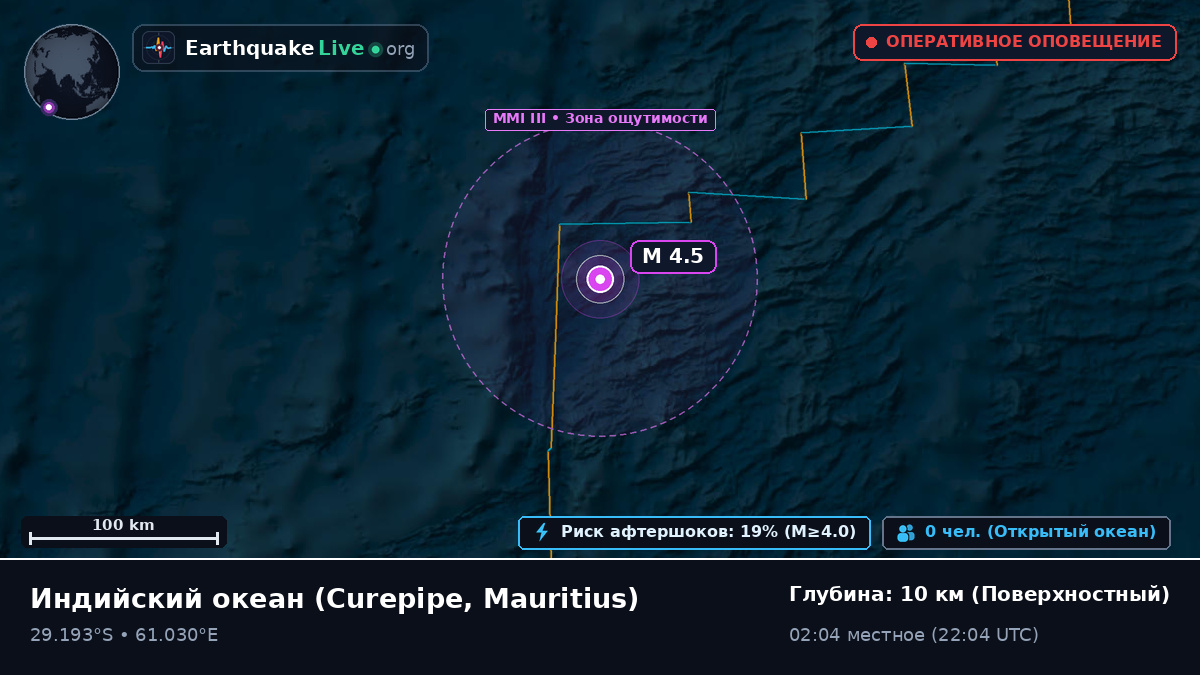 Индийский океан (Mauritius)