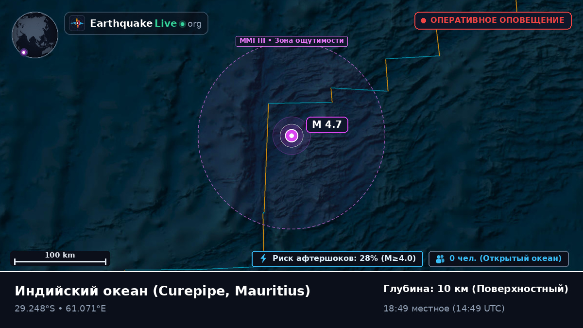 Индийский океан (Mauritius)