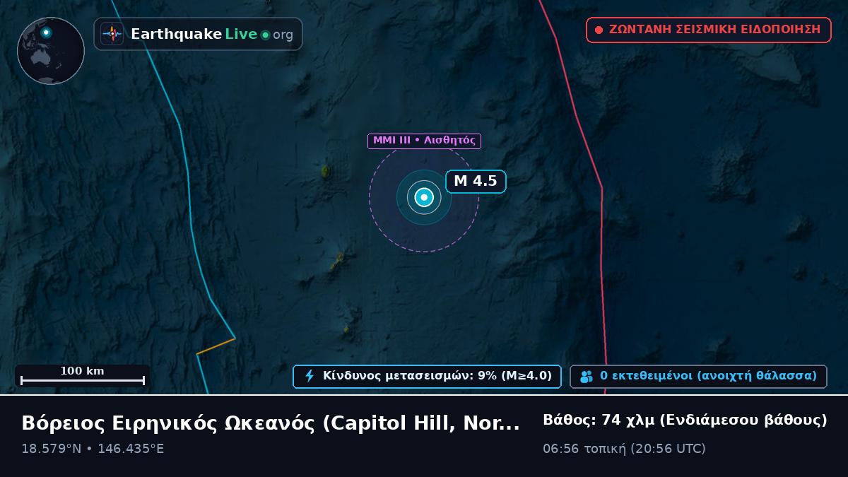 Βόρειος Ειρηνικός Ωκεανός (Northern Mariana Islands)