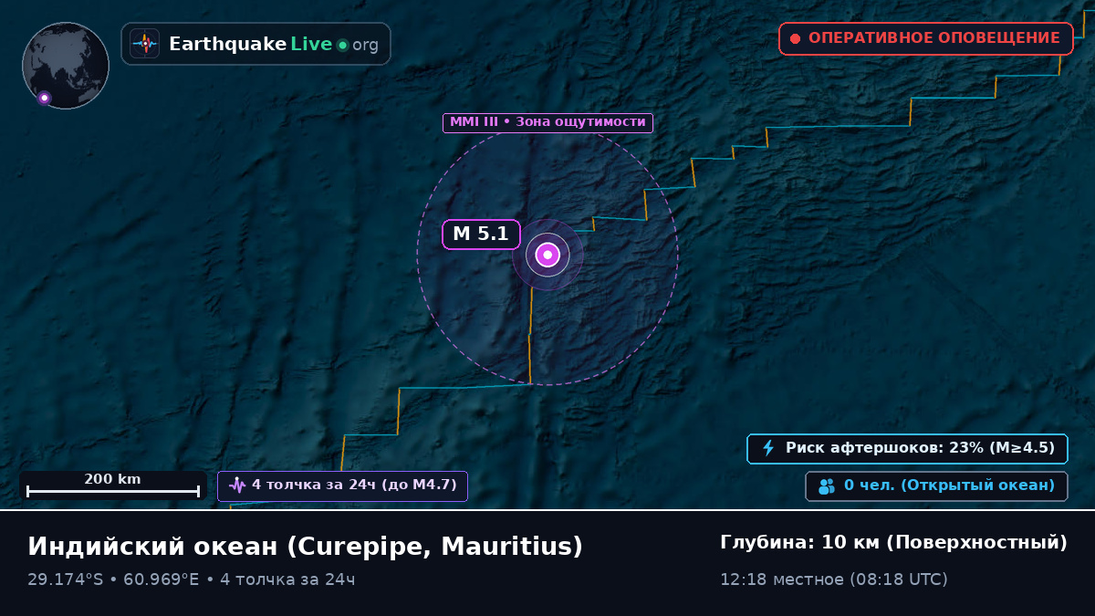 Индийский океан (Mauritius)