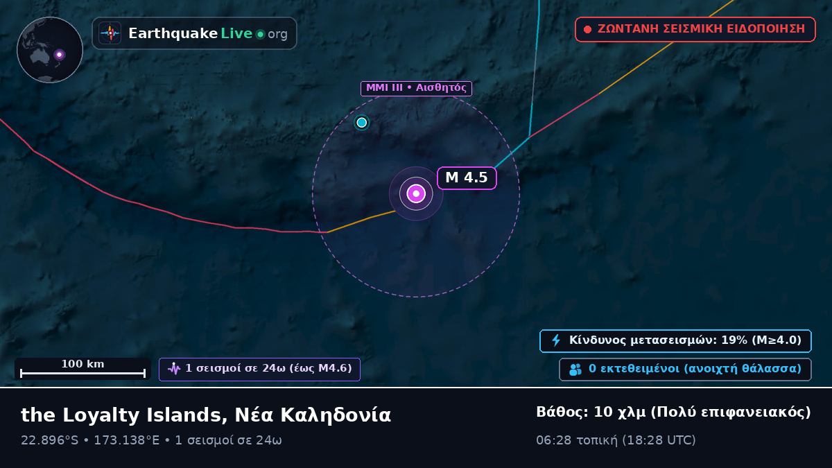 Νότιος Ειρηνικός Ωκεανός (Νέα Καληδονία)