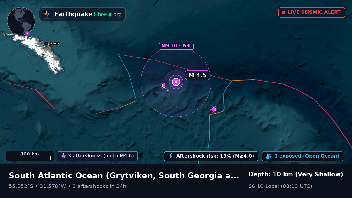 South Atlantic Ocean (South Georgia and the Islands)