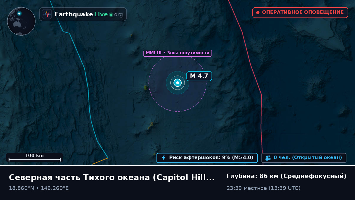 Северная часть Тихого океана (Northern Mariana Islands)
