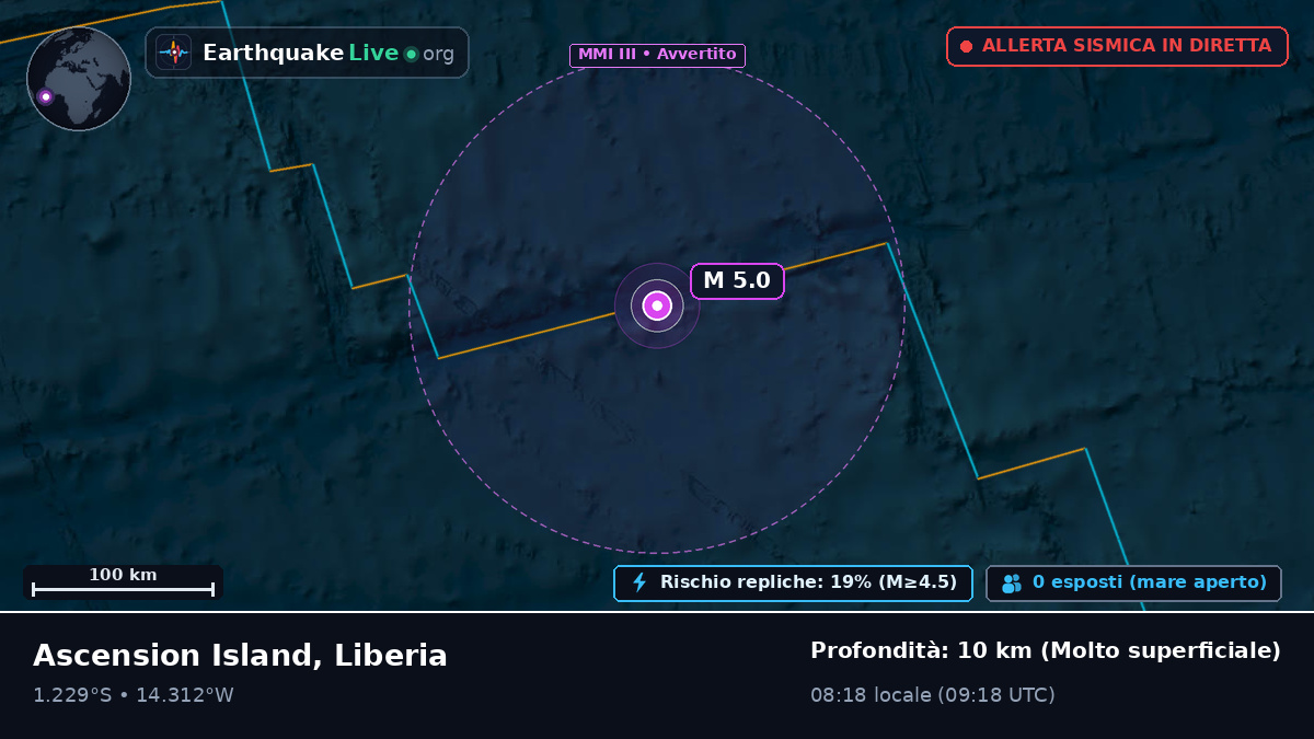 Oceano Atlantico meridionale (Liberia)