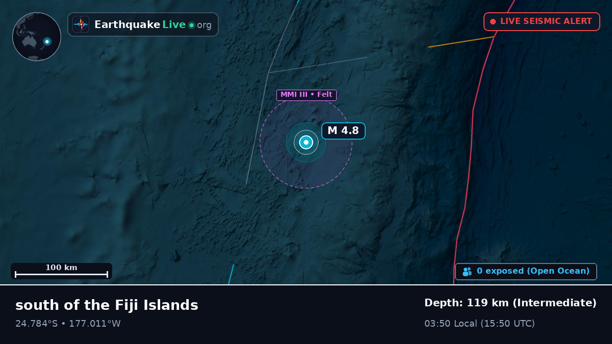 South Pacific Ocean (Tonga)