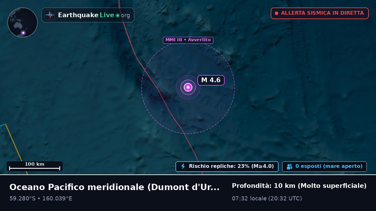 Oceano Pacifico meridionale (Antarctica)