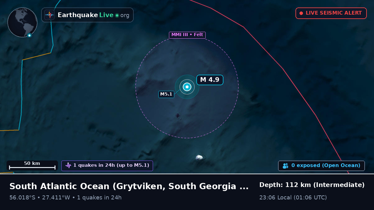 South Atlantic Ocean (South Georgia and the Islands)