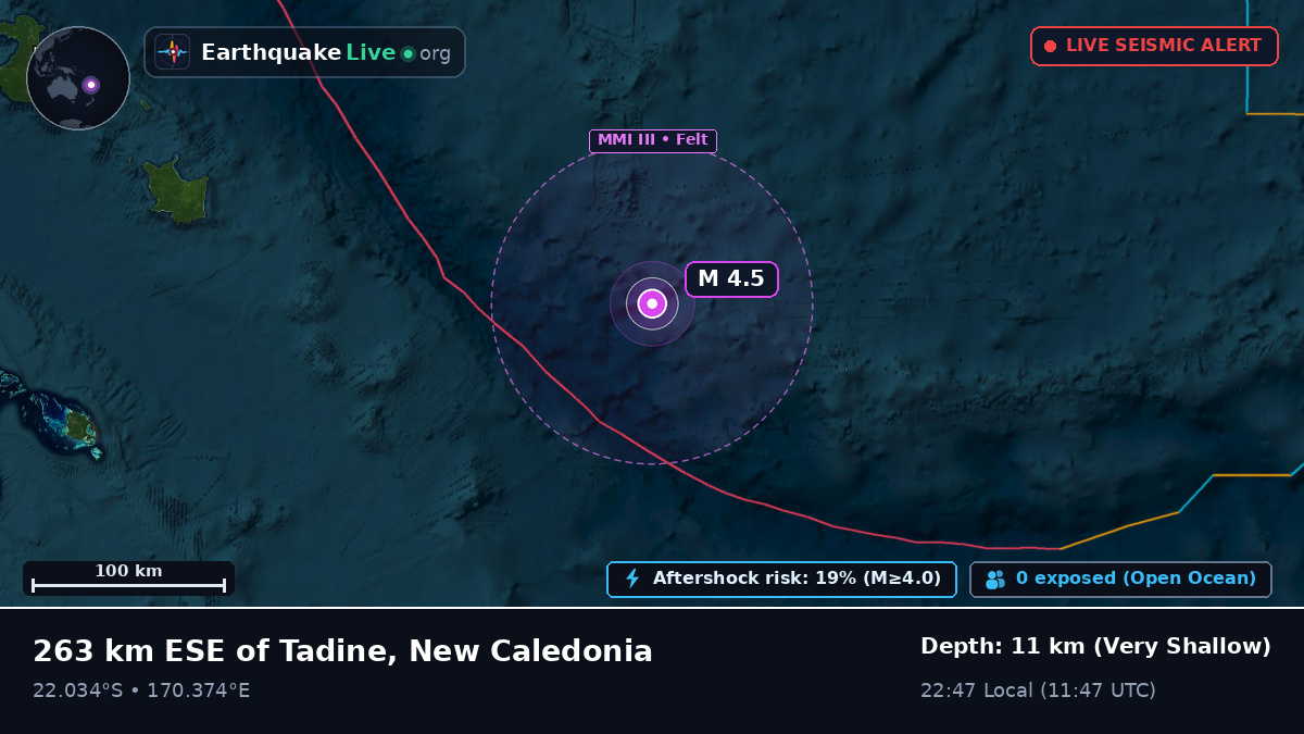 South Pacific Ocean (New Caledonia)