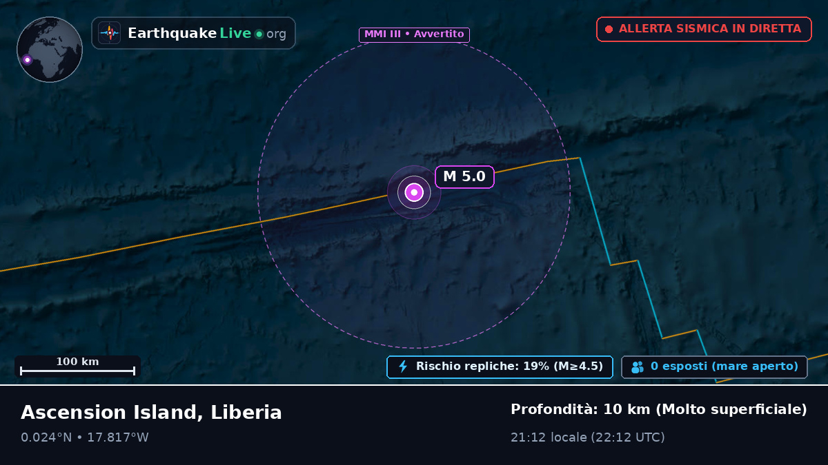 Oceano Atlantico settentrionale (Liberia)