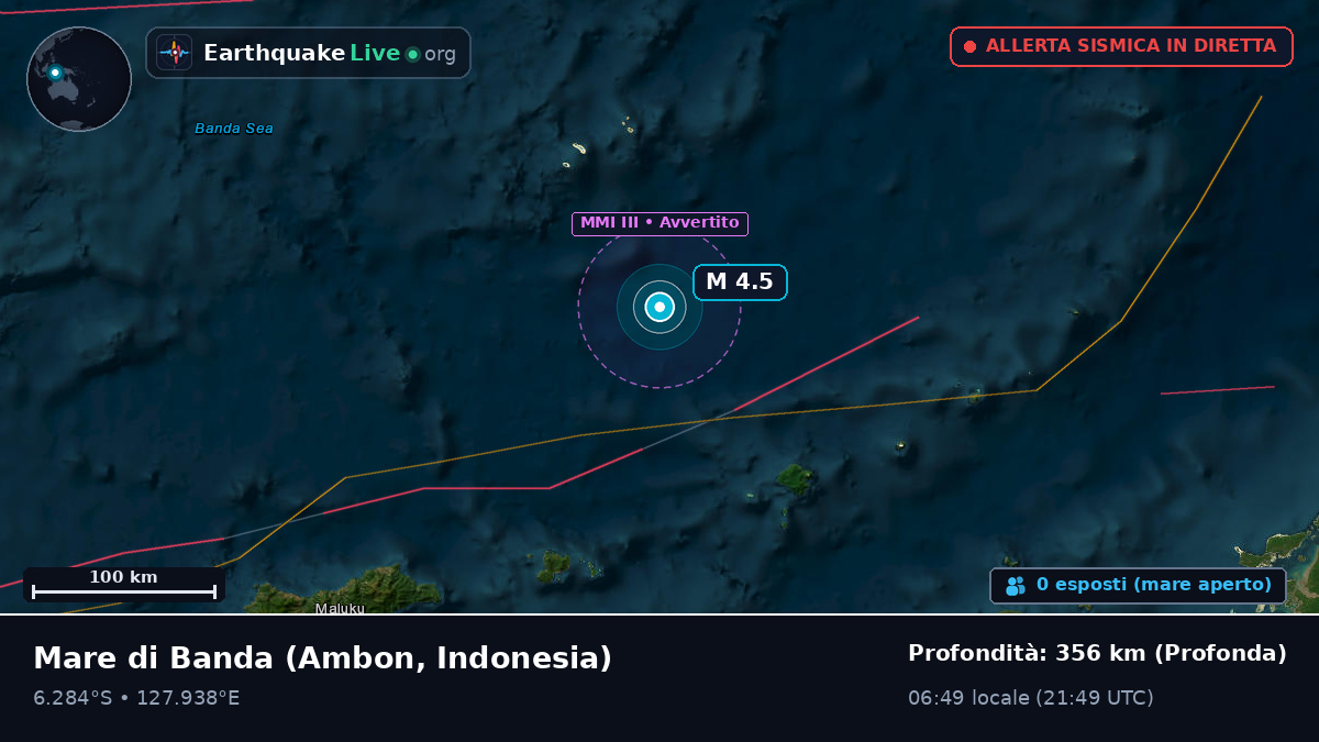 Mare di Banda (Indonesia)