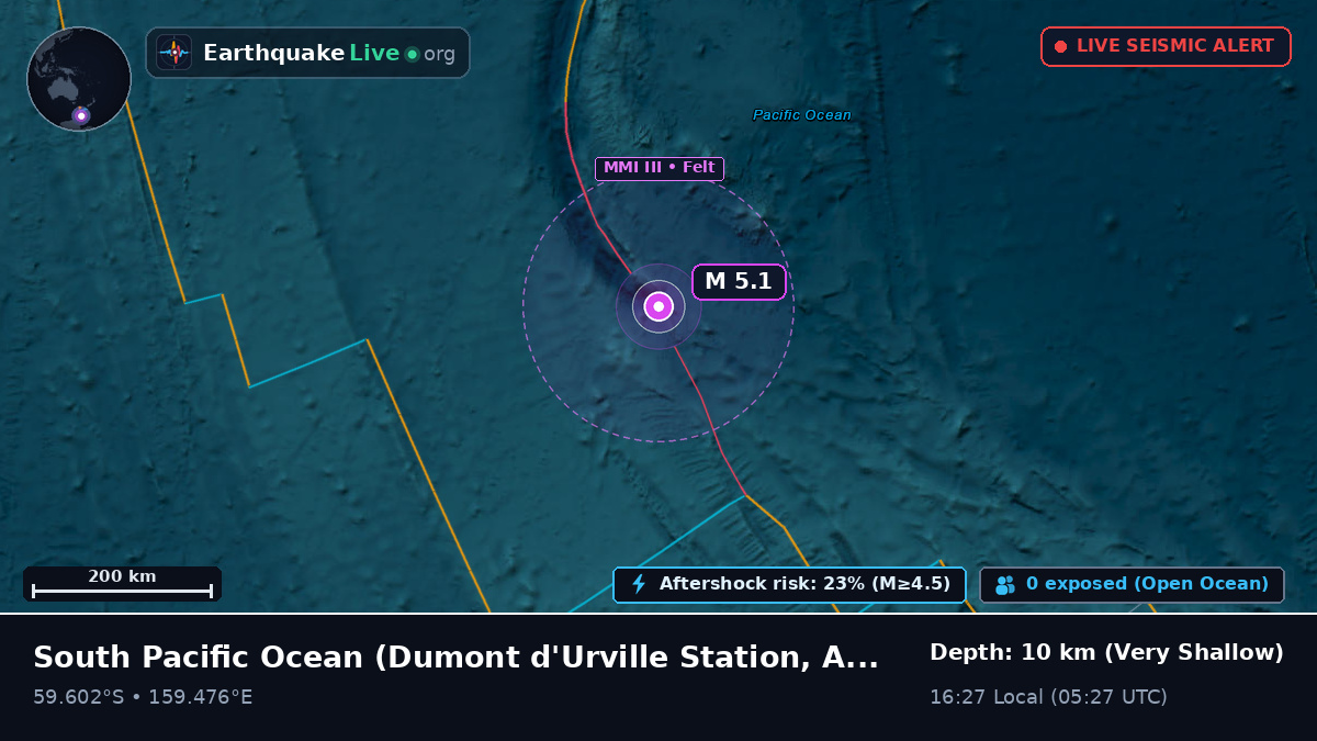 South Pacific Ocean (Antarctica)