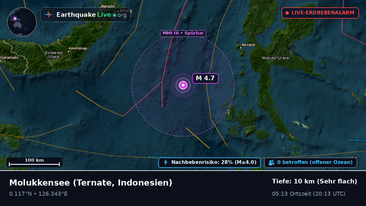 Molukkensee (Indonesien)