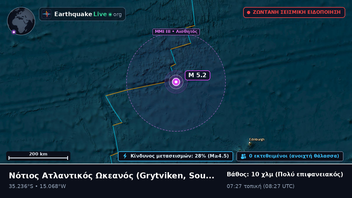 Νότιος Ατλαντικός Ωκεανός (South Georgia and the Islands)