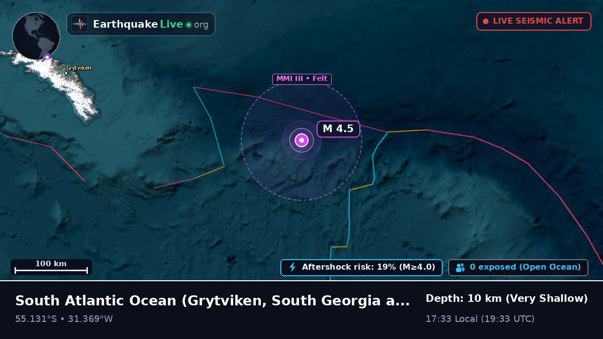 South Atlantic Ocean (South Georgia and the Islands)
