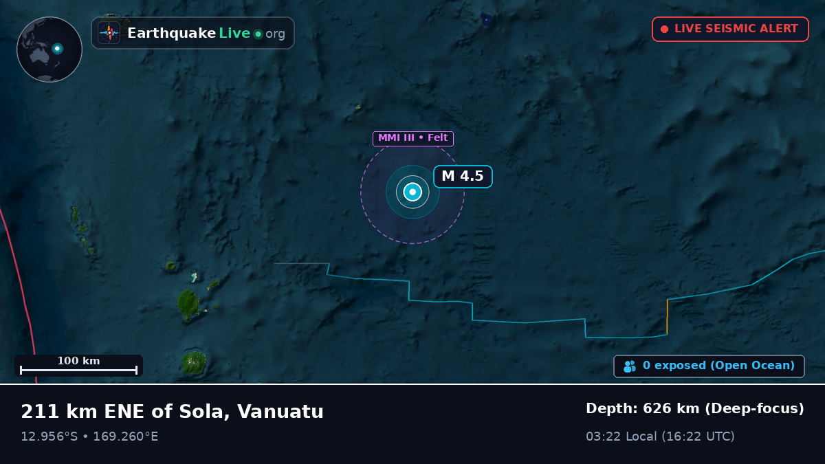 South Pacific Ocean (Vanuatu)