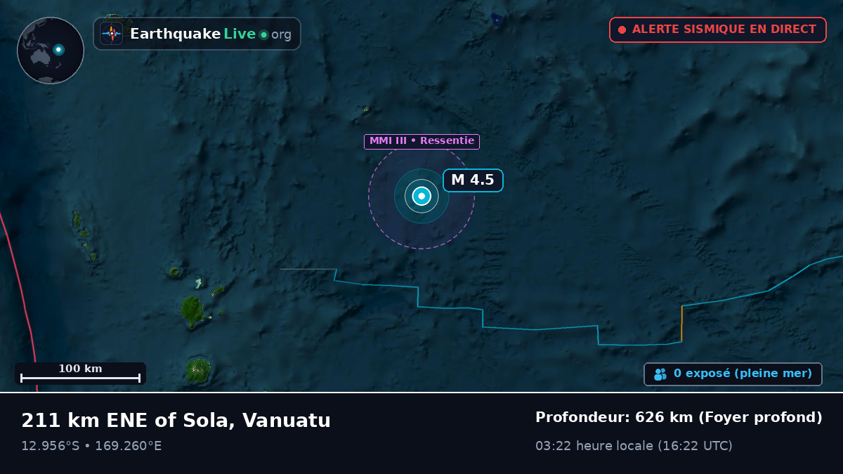 Océan Pacifique Sud (Vanuatu)