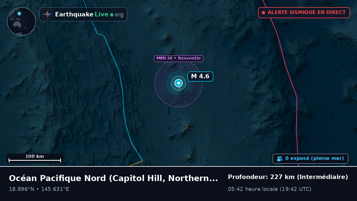 Océan Pacifique Nord (Northern Mariana Islands)